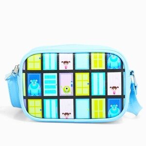 NWT Loungefly Disney Pixar Monster’s Inc Camera Crossbody Bag